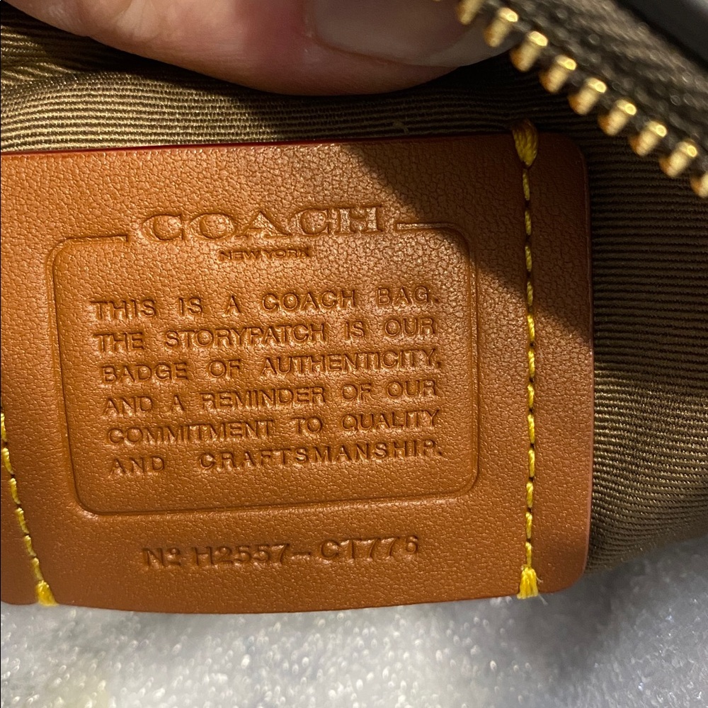 Coach Satchel Crossbody NWT - Picture 9 of 9